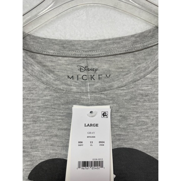 Disney Mickey Mouse Women's size Large Scary Shadow Spooky Halloween Shirt - Picture 4 of 10